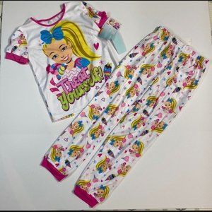 Nickelodeon JoJo Siwa Girl's 2 Piece Pajama Set Size: M ~ New with Tags